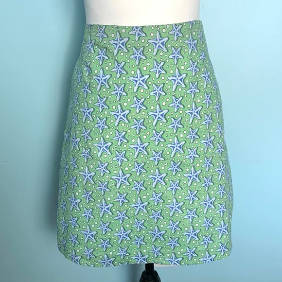 Vineyard Vines Dresses & Skirts - Vineyard Vines Starfish Print A-Line Skirt Size 2
